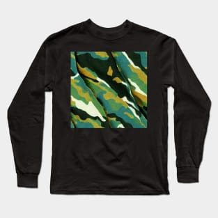 Camouflage Army Pattern, a perfect gift for all soldiers, asg and paintball fans! #43 Long Sleeve T-Shirt